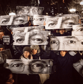 JR - Je suis Charlie (instagram @JR)