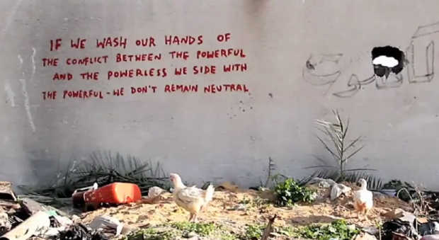 Sentence - Banksy @ Gaza