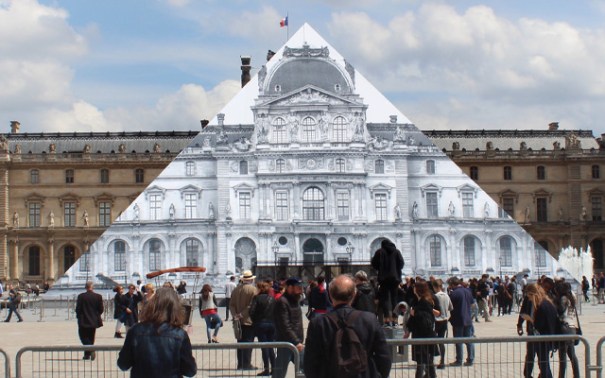 JR-Louvre project 2016
